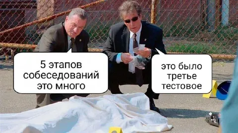 Пять этапов собеседований