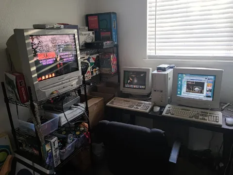 Retro Gaming Setup