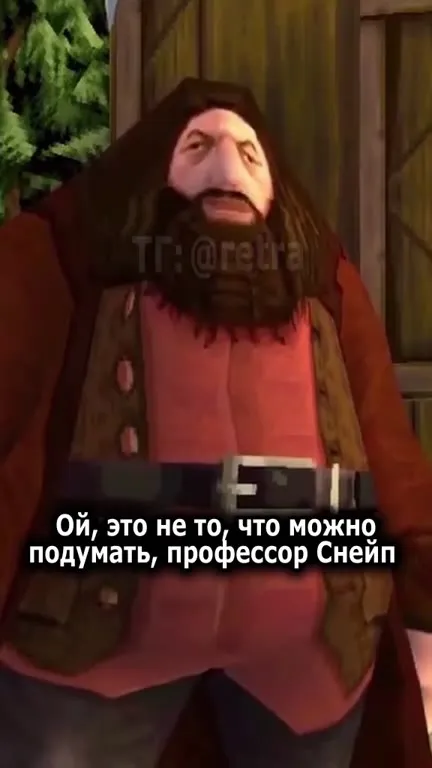 Снейп и Поттер ругаются