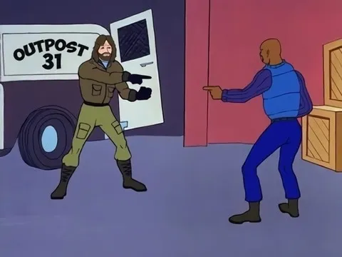 Outpost 31 Pointing Scene