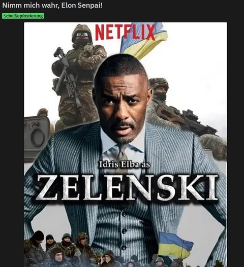 Idris Elba als Selenski