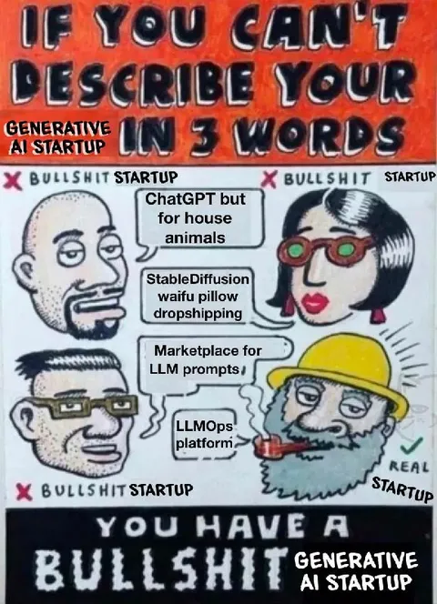 Generative AI Startup Bullshit