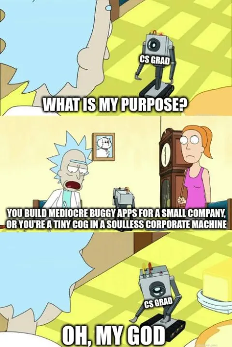 CS Grad Asks His Purpose