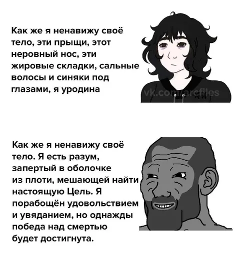 Ненависть к телу и победа над смертью