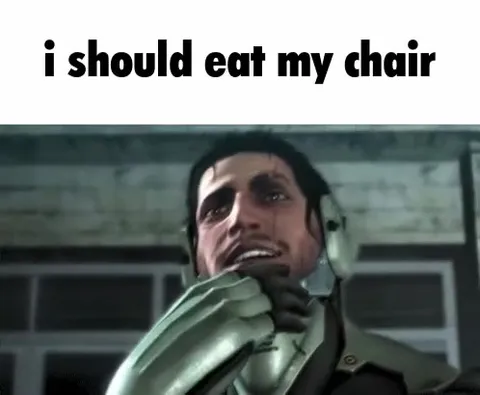 I Should Eat My Chair