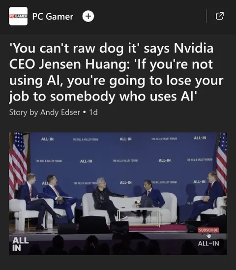 AI Will Take Your Job