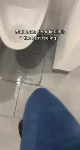 Bathroom Floor Liquid Feels Amazing