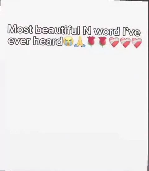 Most Beautiful N Word