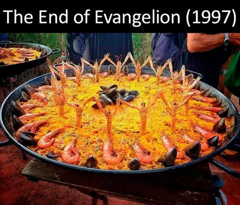 The End of Evangelion Paella