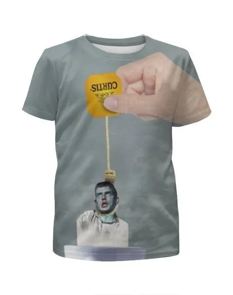 Curtis Hanging From a Shirt