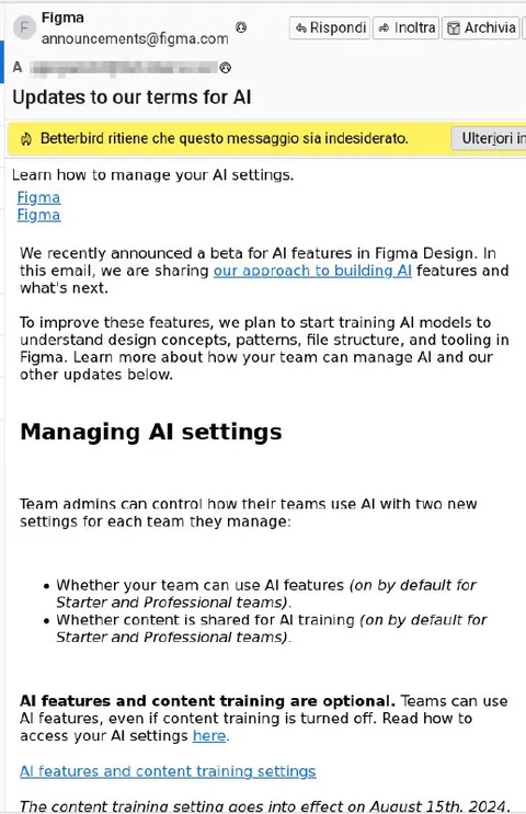 Figma Trains AI on Your Designs
