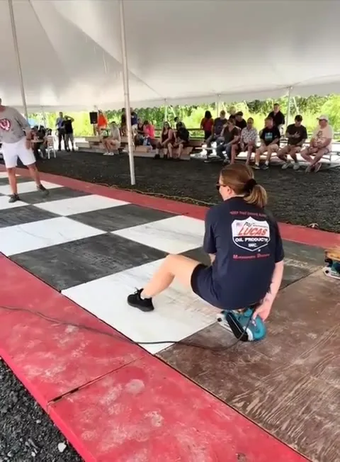 Belt Sander Race Gets Third