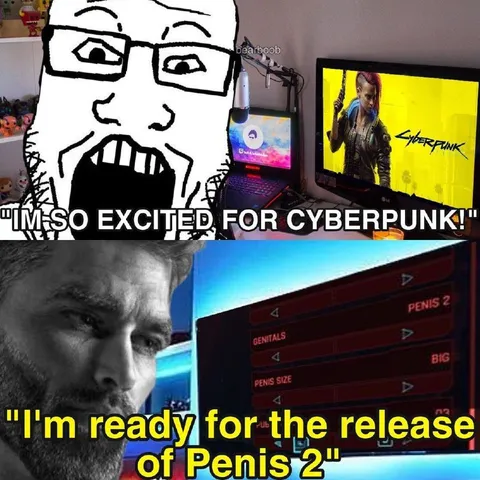 Excited for Cyberpunk Penis 2