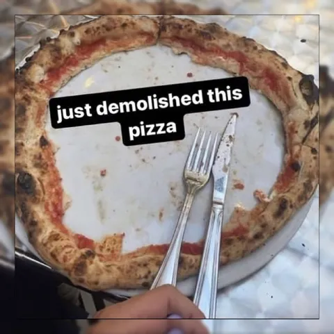 Just Demolished This Pizza