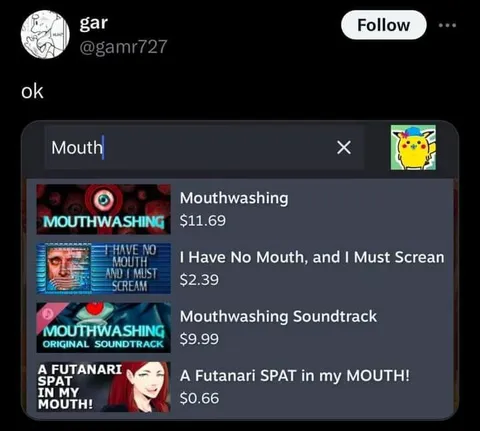 Mouth Search Results Gone Wrong
