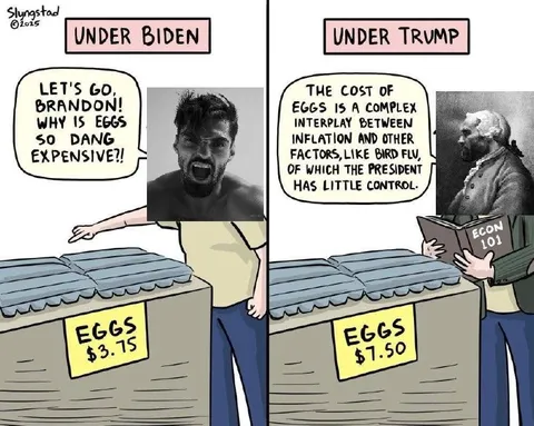 Egg Prices Under Biden and Trump