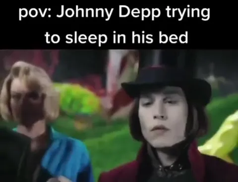 Johnny Depp Can't Sleep