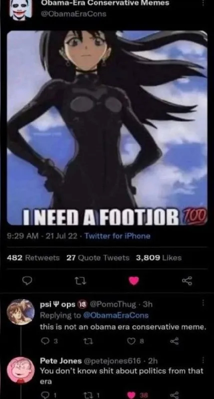 I Need a Footjob