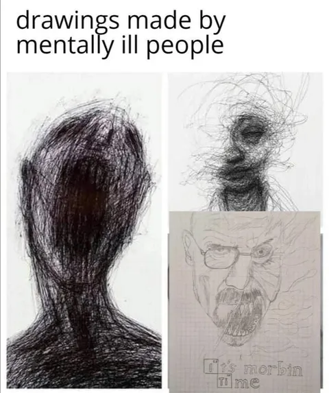 Drawings Made by Mentally Ill People
