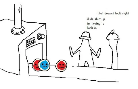 Dude Shut Up, I'm Trying to Lock In