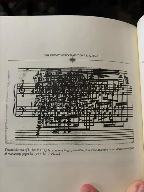 P. D. Q. Bach’s Impossible Piano Sonata