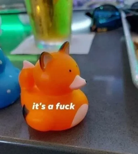 Orange Fox It's a Fuck