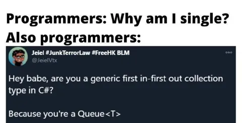 Programmer Queue Pickup Line