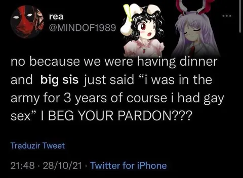 Big Sis Was in the Army