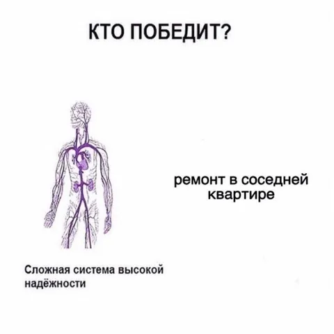 Кто победит: ремонт или организм