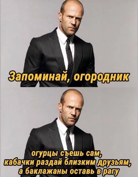 Запомни, огородник