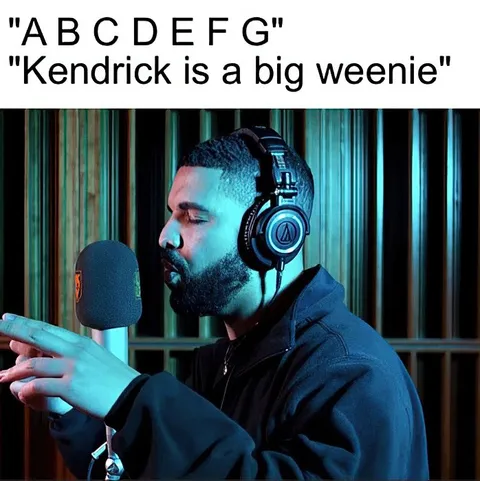 Drake Says Kendrick Is a Weenie