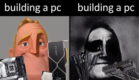 Building a PC: Easy vs Hard