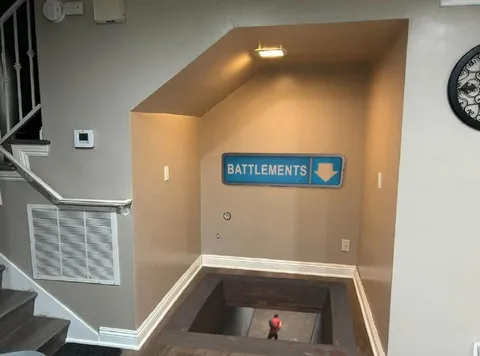 Stairs to the Battlements