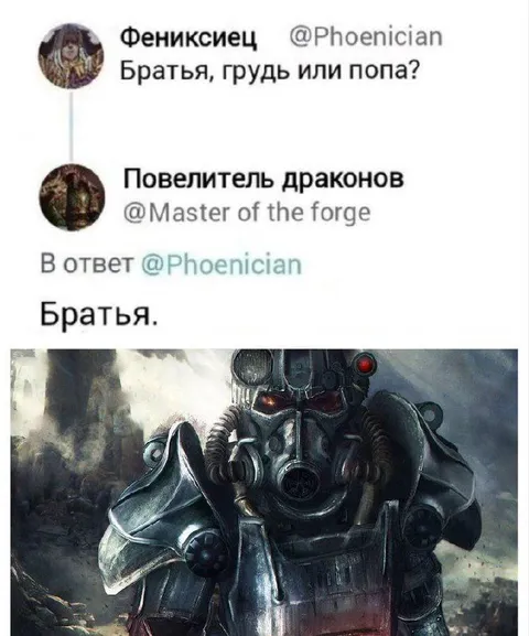 Братья из Братства Стали