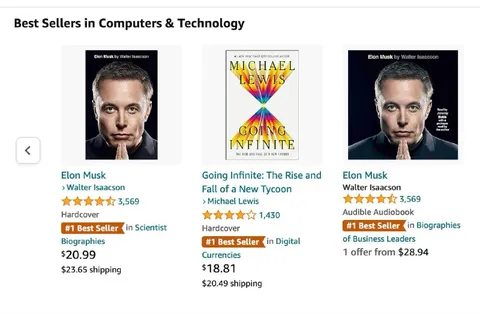 Elon Musk Best Seller Mix-Up