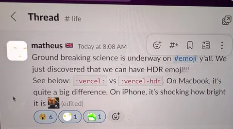 HDR Emoji Discovery