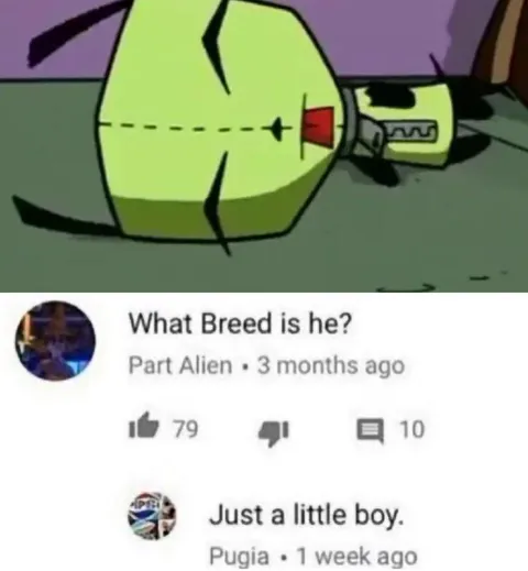 Part Alien, Just a Little Boy