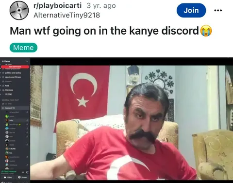 Kanye Discord Chaos