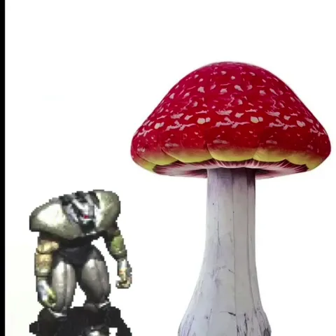 Big Ol’ Mushroom Robot Disappears
