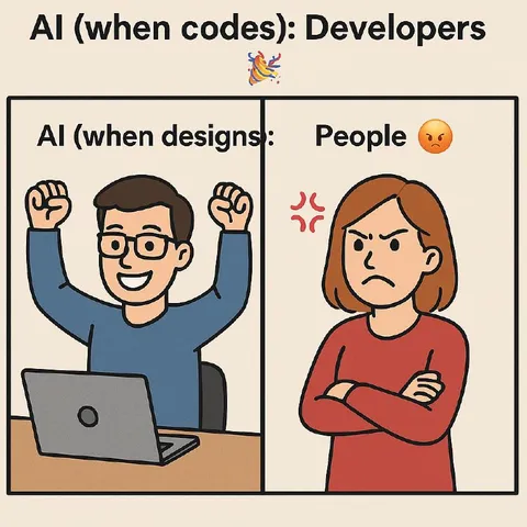 AI Coding Developers vs Designers