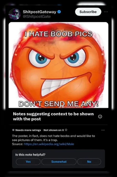 I Hate Boob Pics