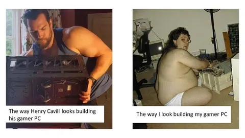 Henry Cavill Builds a Gamer PC