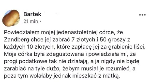 Córka tłumaczy progi podatkowe
