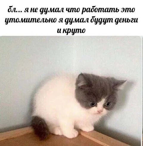 Работа оказалась утомительной