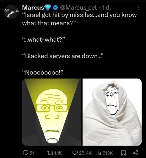 Blacked Servers Are Down