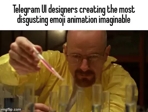 Telegram Emoji Designers Making It Worse