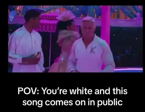 White Person Hears Mr. Brightside
