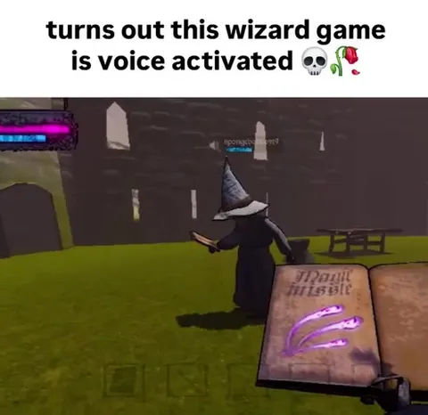 Voice-Activated Wizard Game