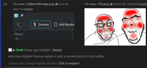 Dolphin Donate Button