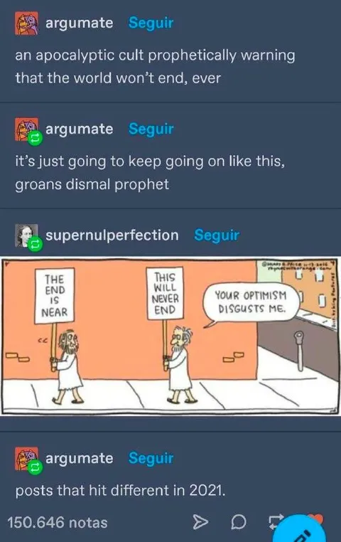 The End Will Never End